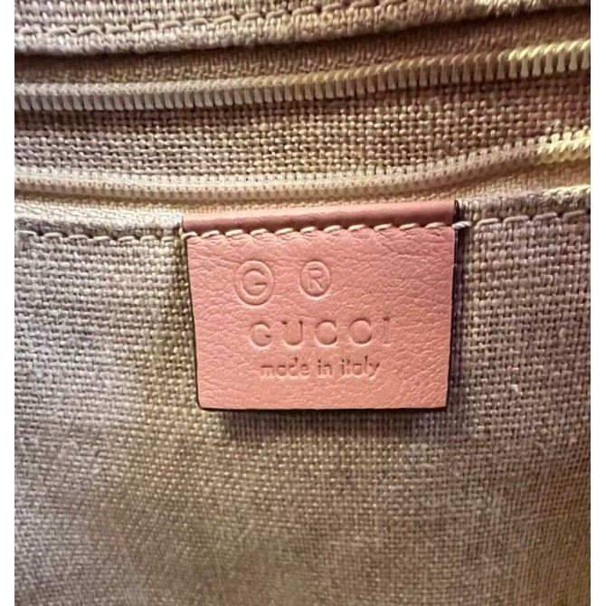 Bolsa Gucci Microguccissima Tote Rose